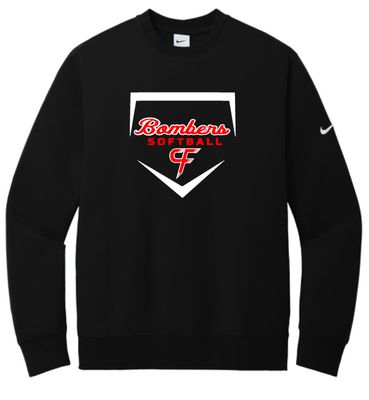 Nike Cannon Falls Bombers Softball Crewneck