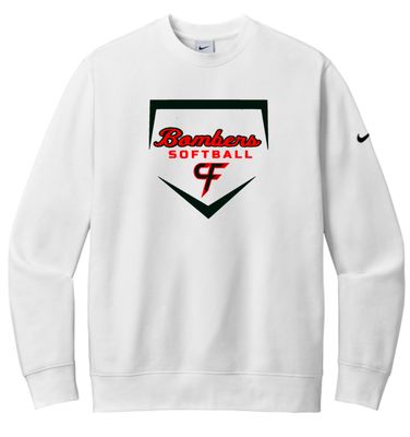 Nike Cannon Falls Bombers Softball Crewneck