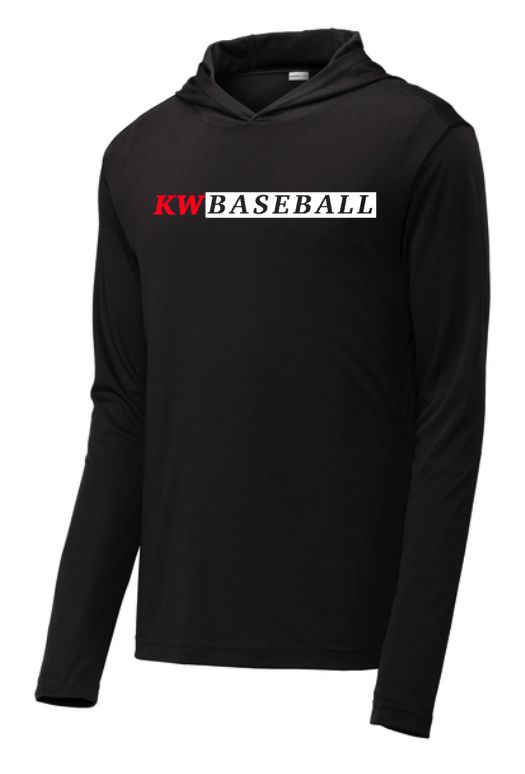KW Baseball #5 Performance Hooded Tee