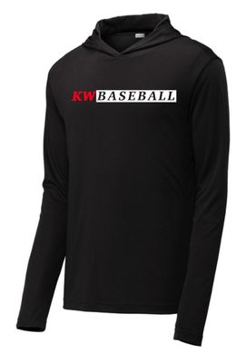 KW Baseball #5 Performance Hooded Tee