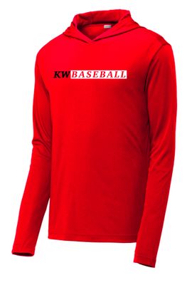 KW Baseball #5 Performance Hooded Tee