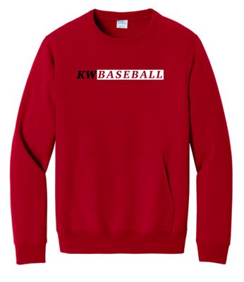 KW Baseball #5 Crewneck With Pocket