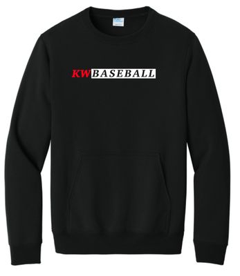 KW Baseball #5 Crewneck With Pocket