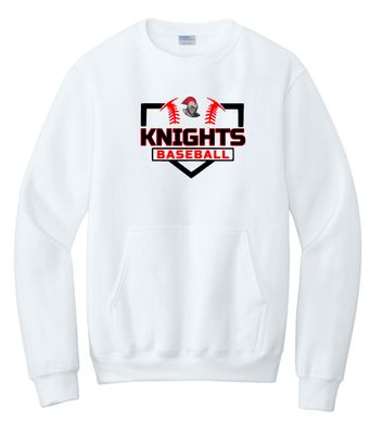 KW Baseball #1 Crewneck With Pocket