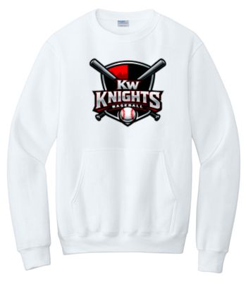 KW Baseball #3 Crewneck With Pocket