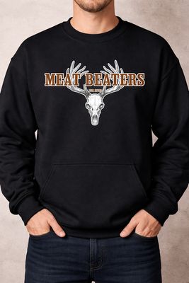 MeatBeaters Crewneck Pocket Sweatshirt