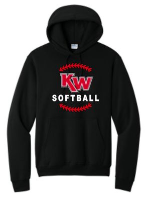 KW Softball Hooded Sweatshirt #1