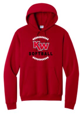 KW Softball Hooded Sweatshirt #1