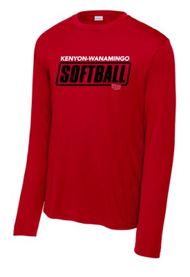 KW Softball Long Sleeve Performance #4