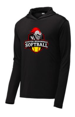 KW Softball #2 Performance Hooded Tee