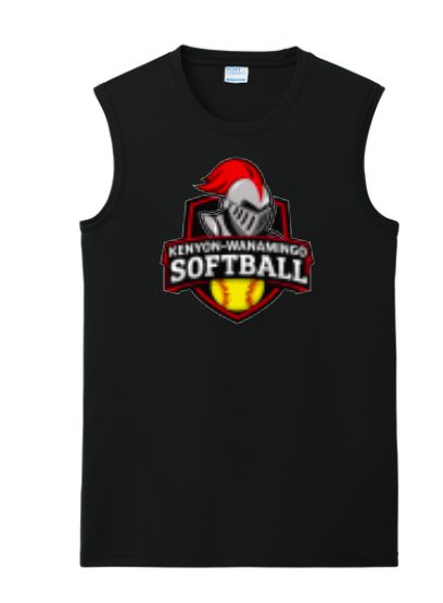Men's Performance KW Softball Tank #3