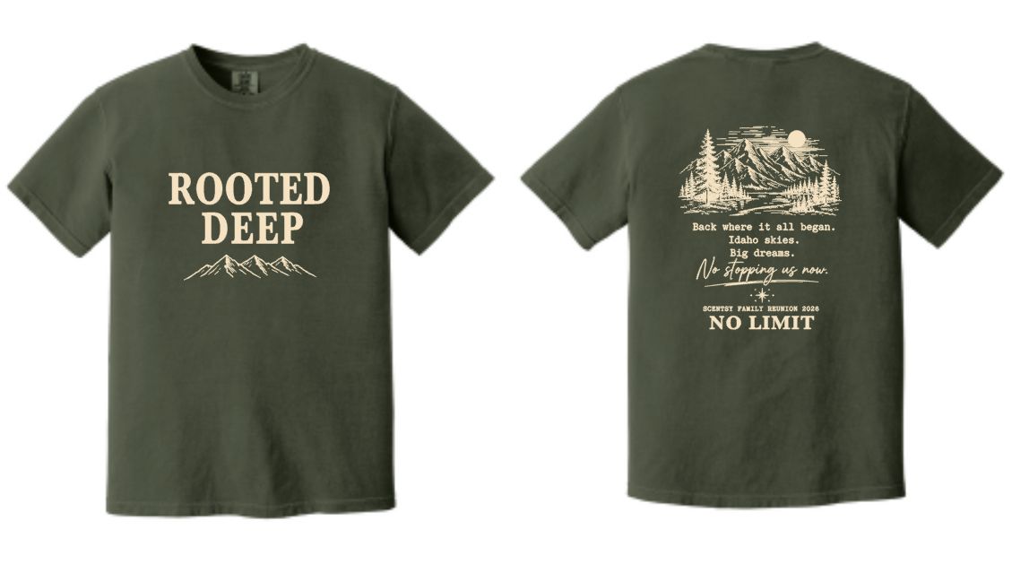 Rooted Deep Moss Soft Tee