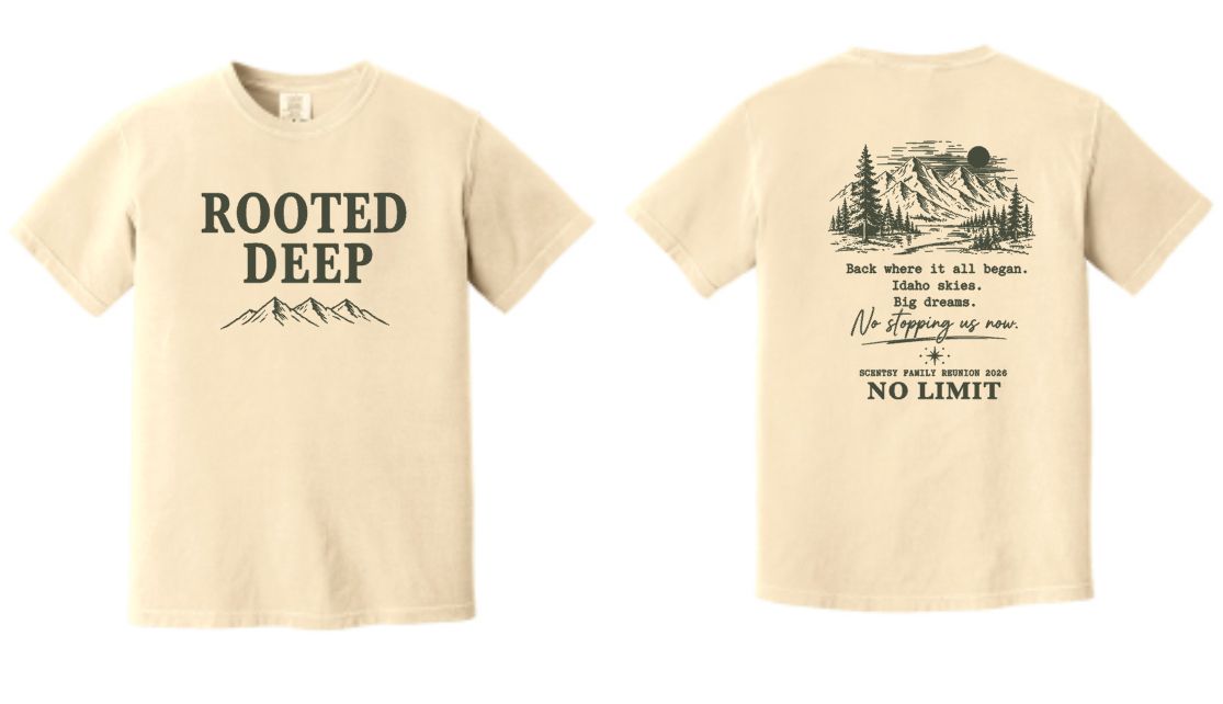 Rooted Deep Ivory Soft Tee