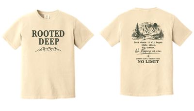 Rooted Deep Ivory Soft Tee