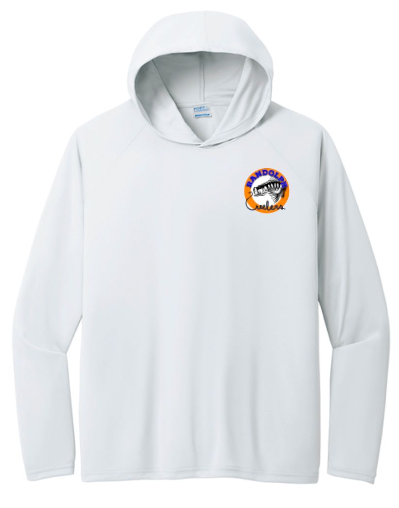 Reelers Small Logo Performance Hooded Tee