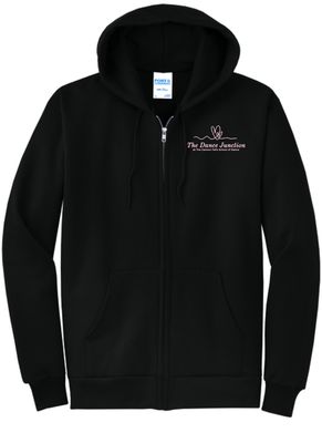 Dance Junction Full Zip Hooded Sweatshirt