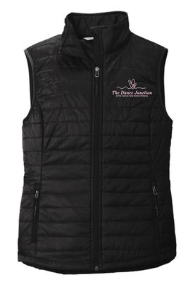 Dance Junction Women's Packable Puffer Vest