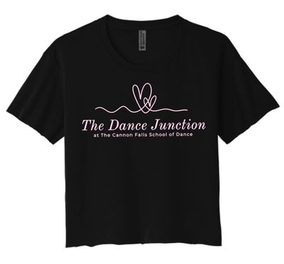 Dance Junction Cropped Tee