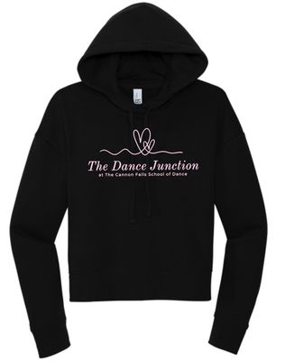 Dance Junction Cropped Hoodie