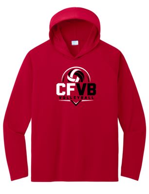 CFVB Volleyball Performance Hooded Tee