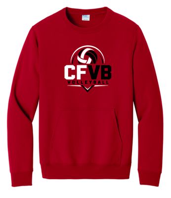 CFVB Volleyball Crewneck With Pocket