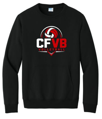 CFVB Volleyball Crewneck With Pocket