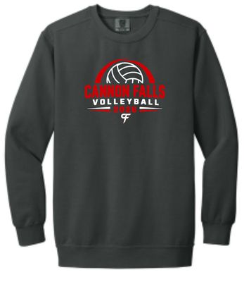 Cannon Falls Volleyball Comfort Colors Crewneck