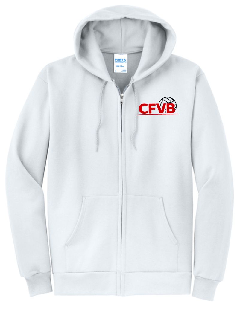 CFVB Full Zip Hooded Sweatshirt