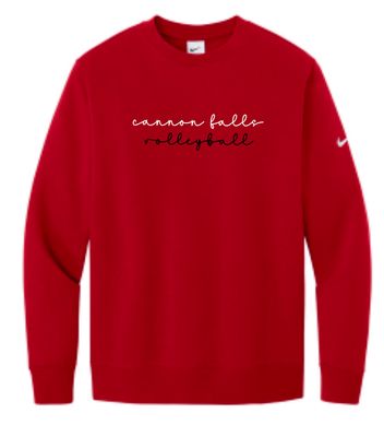 Nike Crewneck Cannon Falls Volleyball Simple