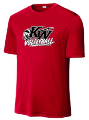 KW Volleyball #1 Performance Tee