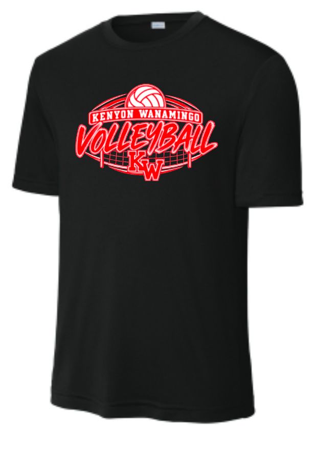Kenyon Wanamingo Volleyball Performance Tee