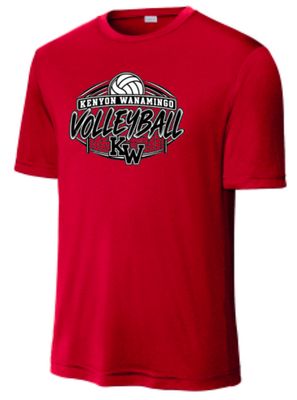 Kenyon Wanamingo Volleyball Performance Tee