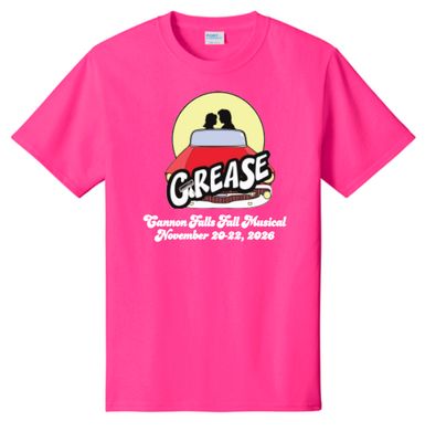 CF Musical Grease Pink Shirt