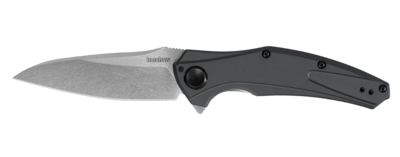 Kershaw Bareknuckle 3.5" Sub Frame Lock Knife / Gray Aluminum / Stonewash