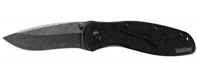 Kershaw Blur 3.375" Assisted Opening Knife / Black / BlackWash