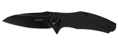Kershaw Natrix 3.25" Sub-Frame Lock Knife Black G-10, Black