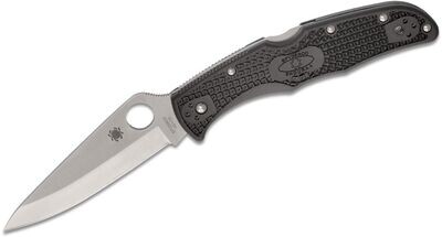 Spyderco Endura 4 3.75&quot; Satin / Black FRN / Satin VG-10