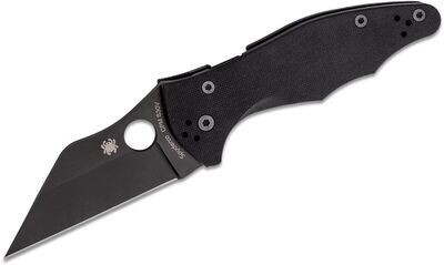 Spyderco Yojimbo 2 3.2&quot; Compression Lock / Black G10 / Black CPM-S30V