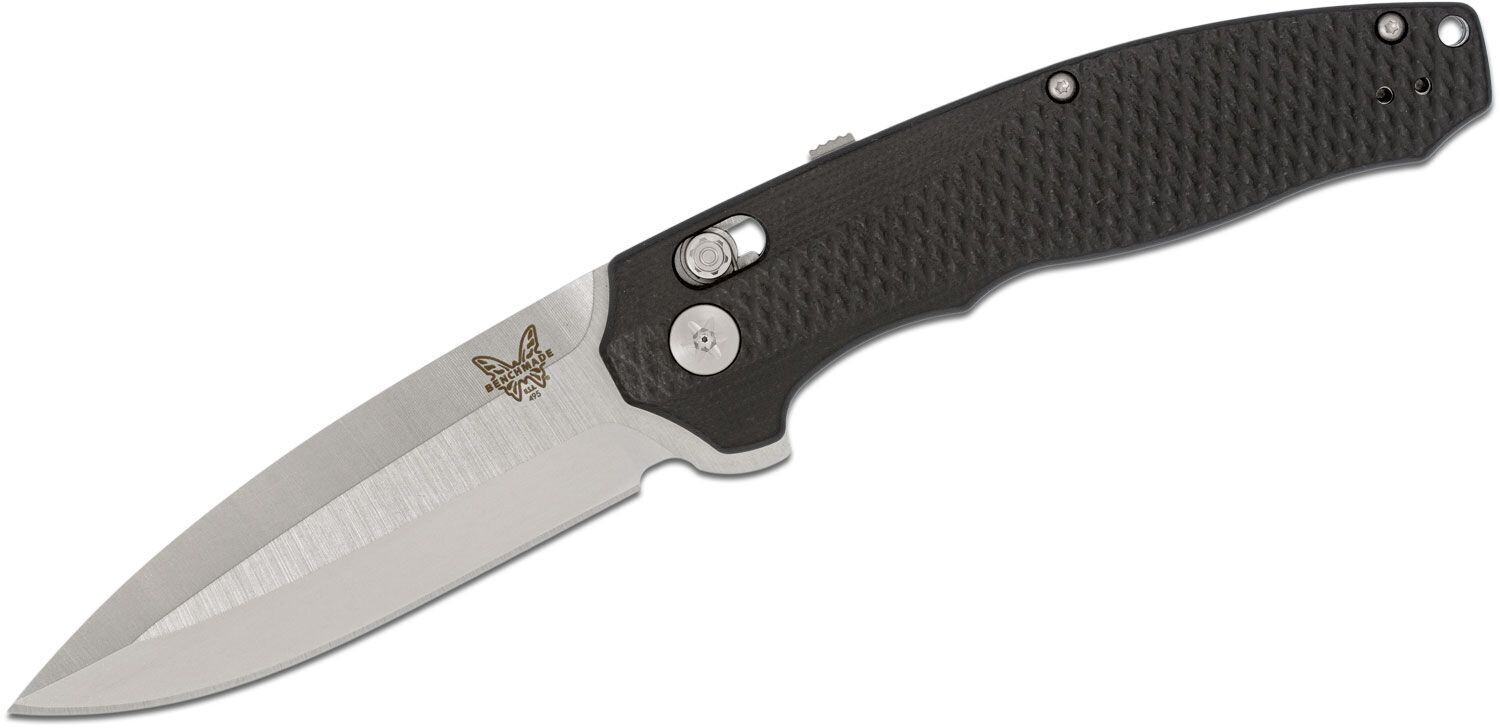 Benchmade Vector 3.6&quot; AXIS-Assist Flipper / Satin / Black G10 / S30V
