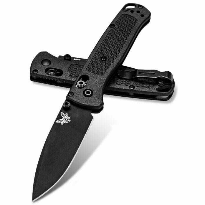 Benchmade Bugout 3.24" AXIS Lock Knife / CF-Elite / Black / S30V
