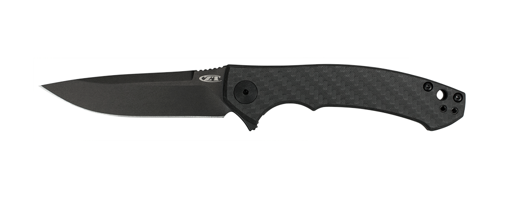 Zero Tolerance 0450CF Sinkevich 3.25" Flipper Knife Carbon Fiber / Black