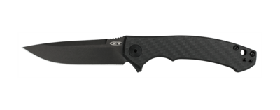 Zero Tolerance 0450CF Sinkevich 3.25" Flipper Knife Carbon Fiber / Black