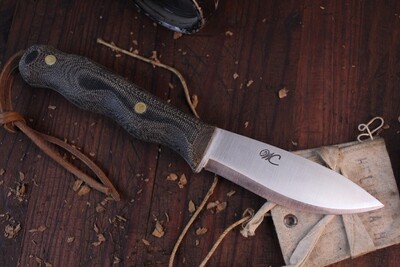 Pre Order - William Collins Feather 4" Scandi Style Knife