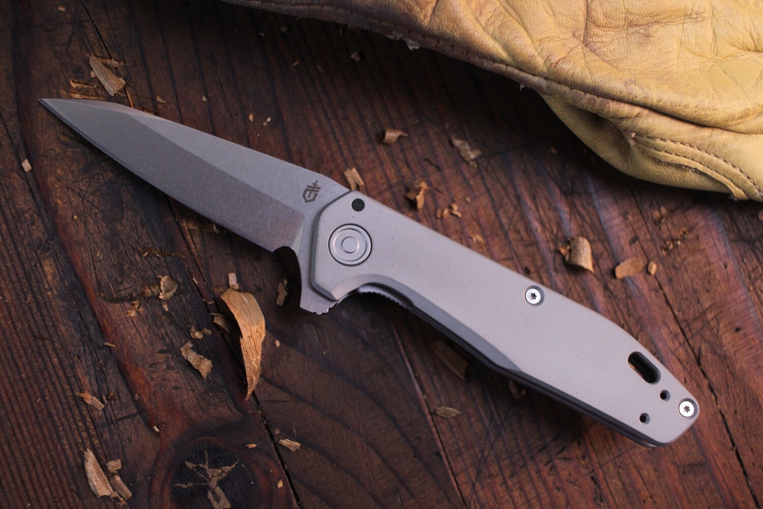 Gerber Fastball 3&quot; Framelock Flipper / Grey Anodized Aluminum / Stonewash S30V