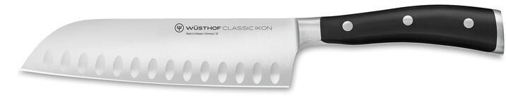 Wüsthof Classic Ikon 7” Santoku, , Hollow Edge