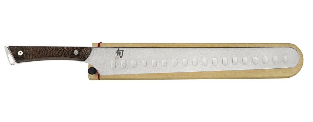 Shun Kanso 12&quot; Brisket Knife With Hollow Grind / Wenge / Stonewash AUS-10A