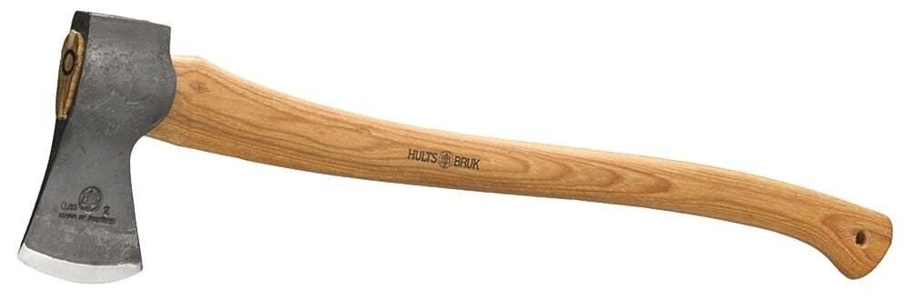 Hults Bruk Kisa Felling Axe / 26" Hickory Handle / 2 Lbs HB3 Carbon Steel