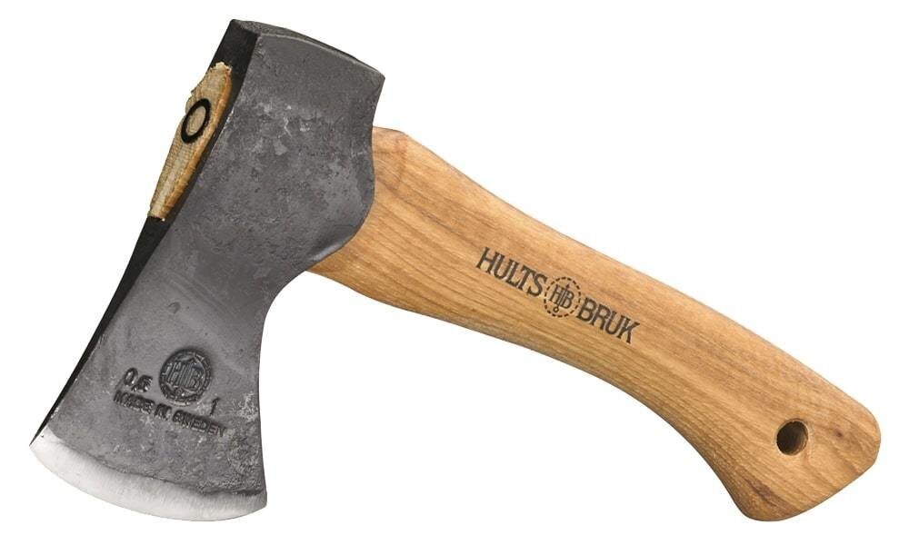 Hults Bruk Jonaker Hatchet / 9.4" Hickory Handle / 1 Lbs HB3 Carbon Steel