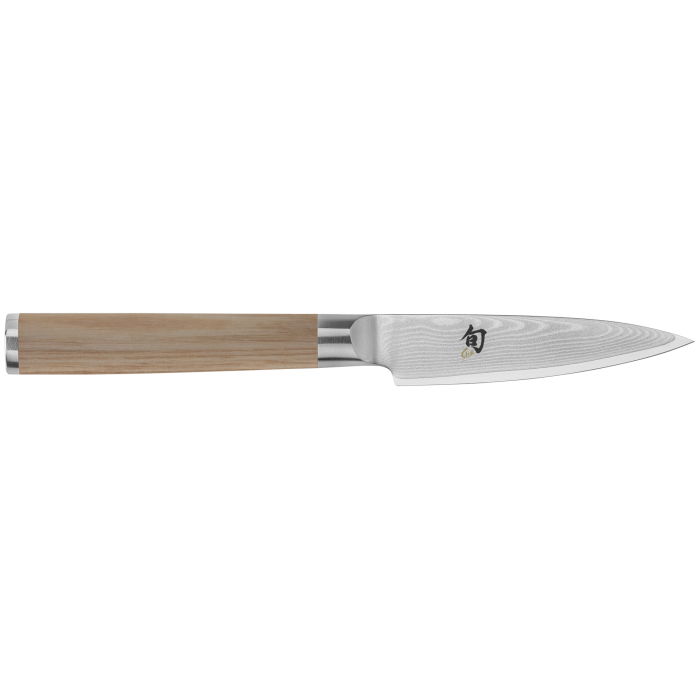 Shun Classic Blonde 3 1/2" Paring / Blonde Pakkawood / Damascus VG-MAX Shun Classic Blonde 3 1/2" Paring / Blonde Pakkawood / Damascus VG-MAX