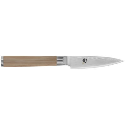 Shun Classic Blonde 3 1/2&quot; Paring / Blonde Pakkawood / Damascus VG-MAX